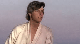Luke Skywalker watching the sunset